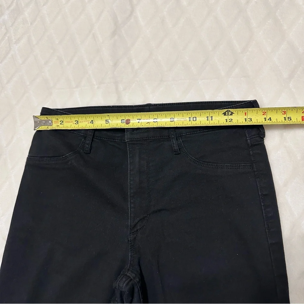 Girls Juniors H&M Black Skinny High-Rise Jeans EUC